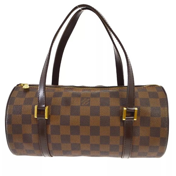 Auth Louis Vuitton DAMIER PAPILLON 26 HANDBAG - Picture 1 of 9